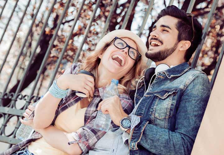 Humorous first date conversation
